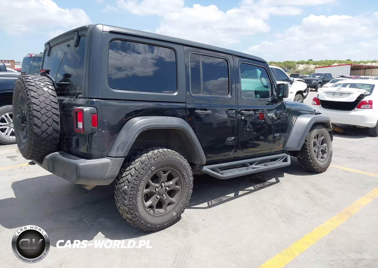 2021 Jeep Wrangler Unlimited Willys 4X4 VIN:1C4HJXDN5MW762922 - 4