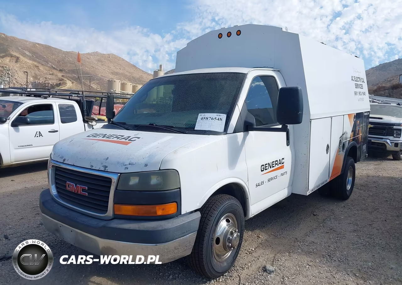 2006 GMC Savana Cutaway Work Van VIN:1GDJG312761131720 - 2