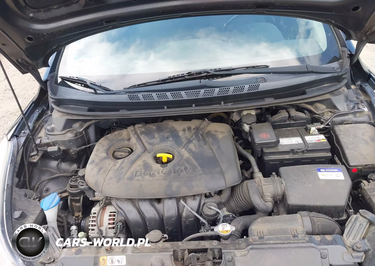 2015 Hyundai Elantra Se VIN:KMHDH4AE6FU236256 - 10