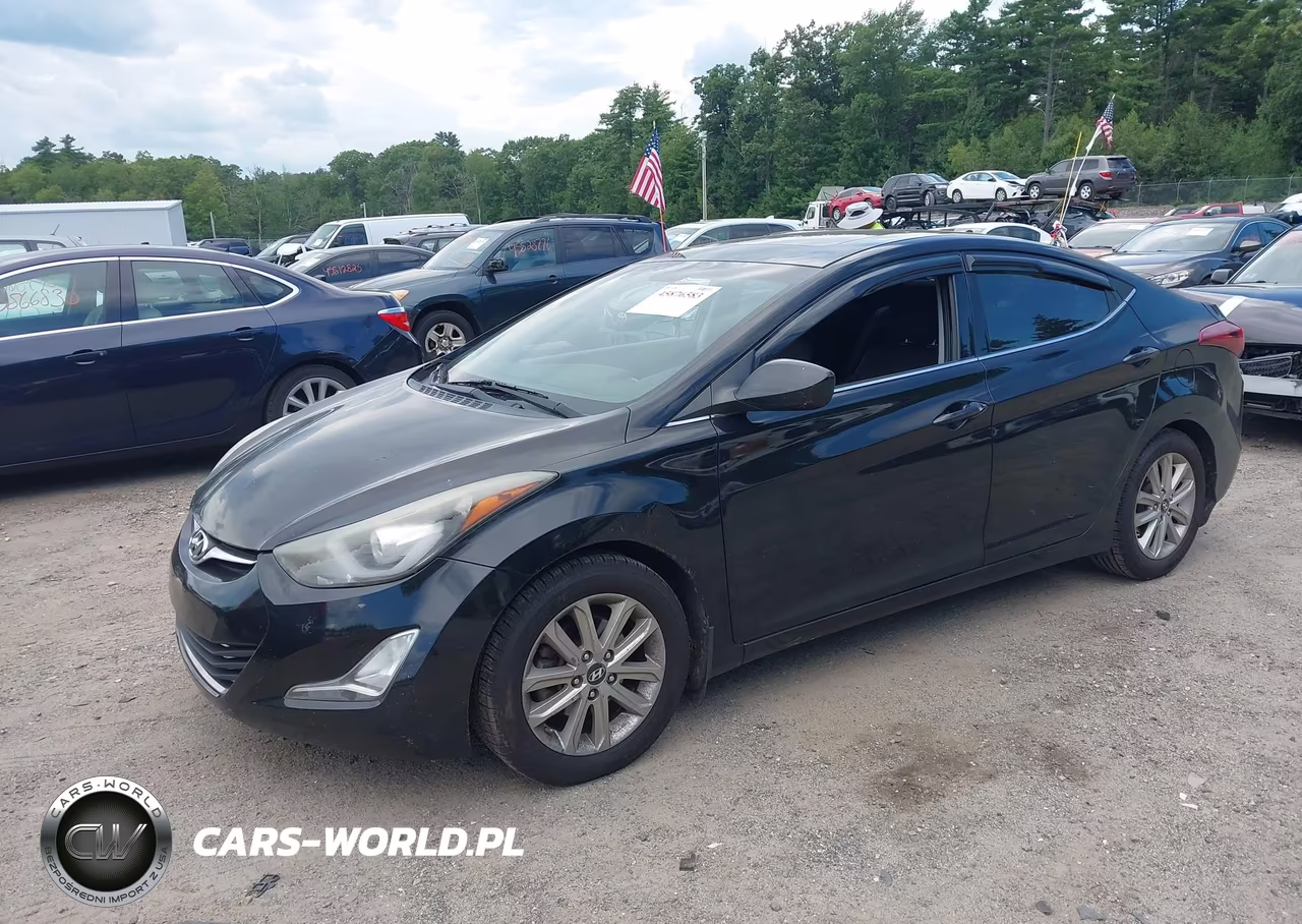 2015 Hyundai Elantra Se VIN:KMHDH4AE6FU236256 - 2