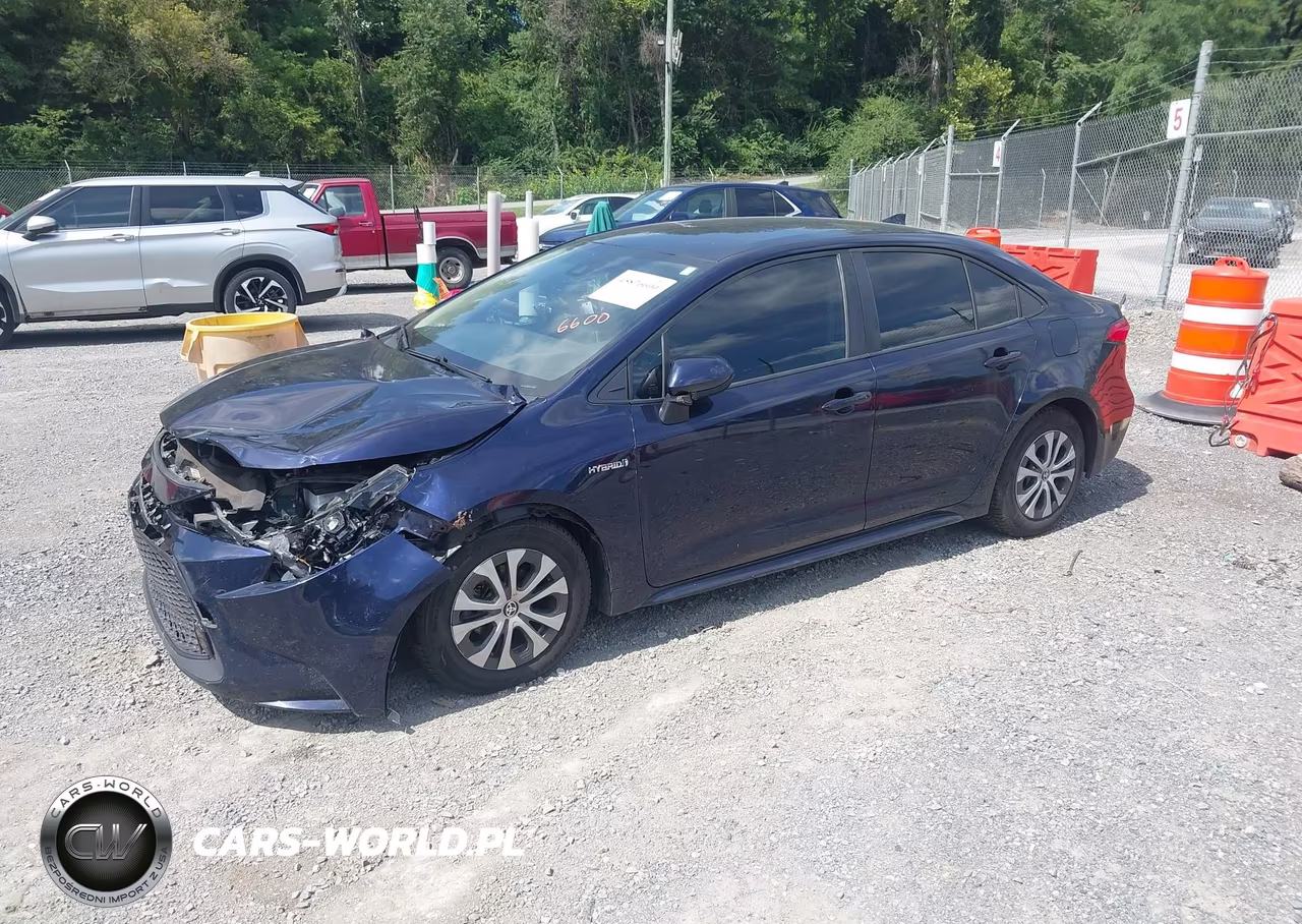 2021 Toyota Corolla Hybrid Le VIN:JTDEAMDE8MJ032758 - 2