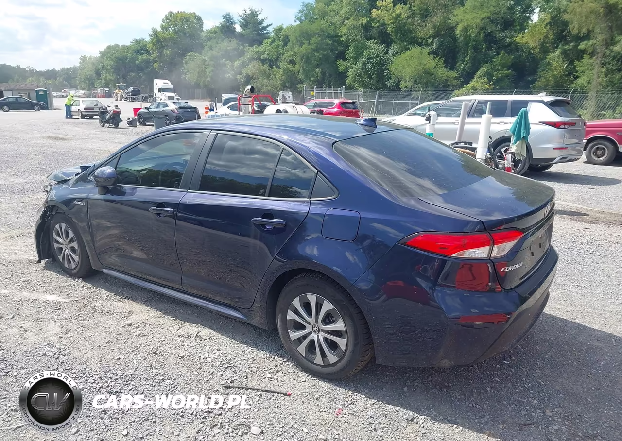 2021 Toyota Corolla Hybrid Le VIN:JTDEAMDE8MJ032758 - 3