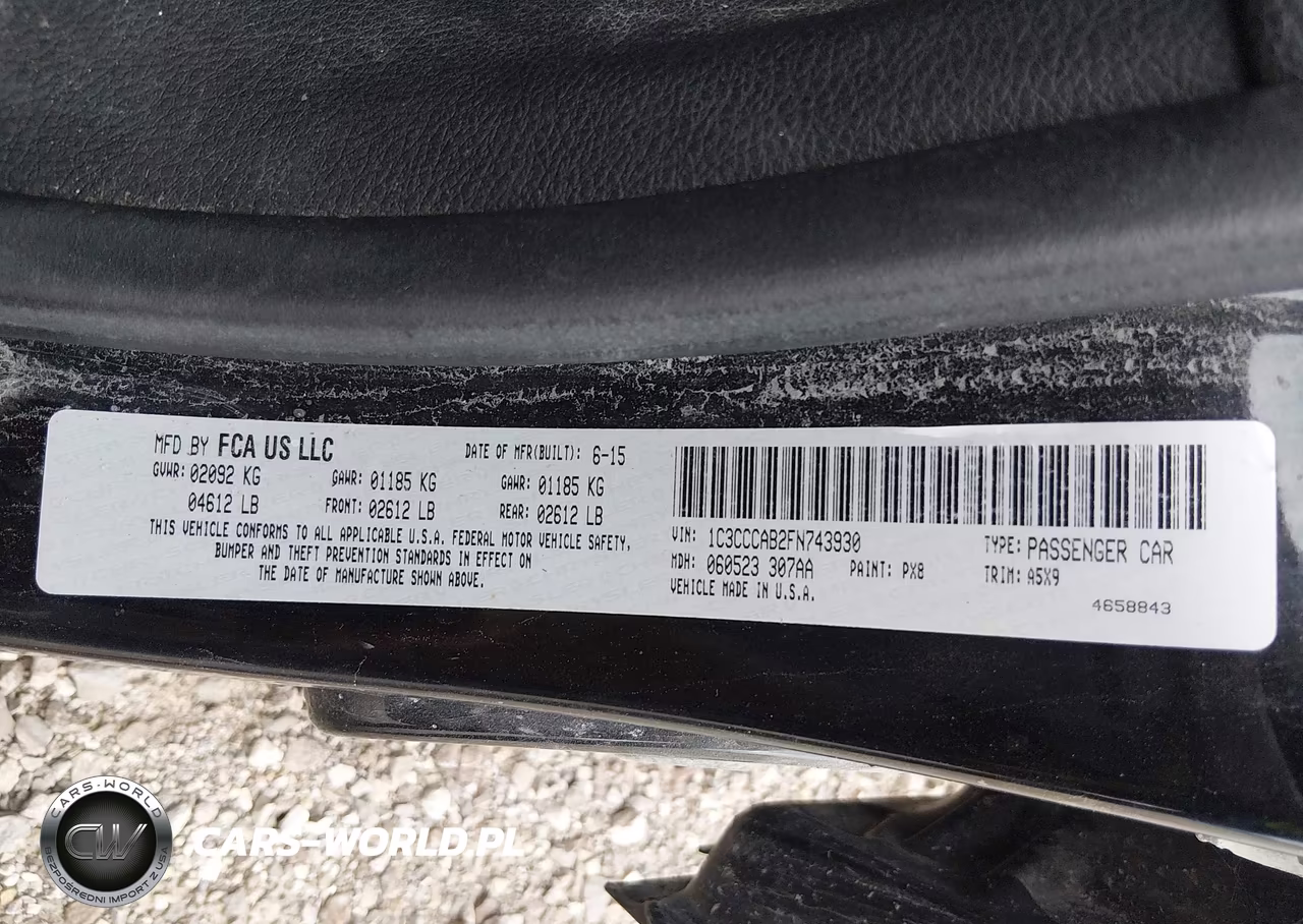 2015 Chrysler 200 Limited VIN:1C3CCCAB2FN743930 - 9