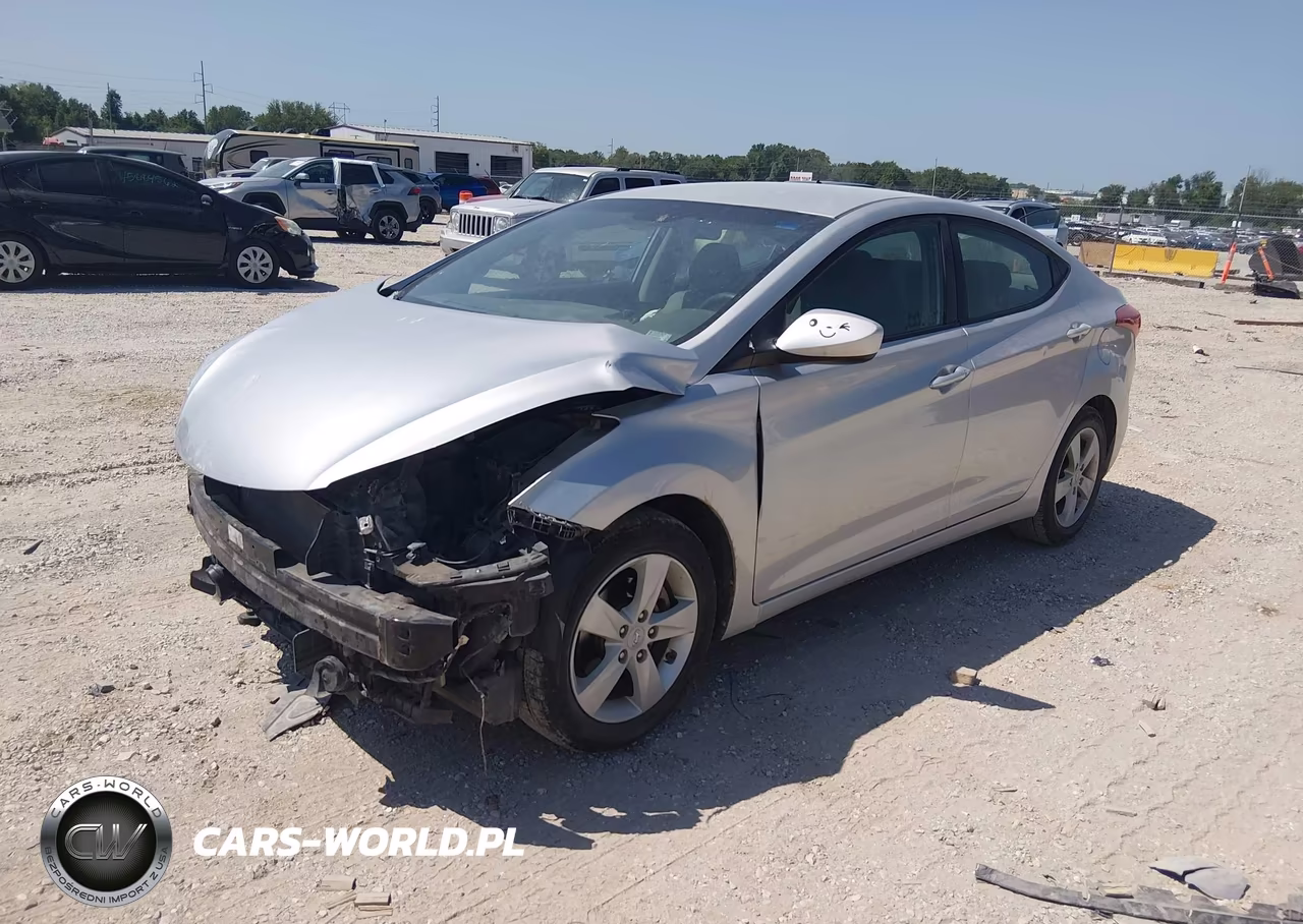2012 Hyundai Elantra Gls (Ulsan Plant) VIN:KMHDH4AE5CU382577 - 2