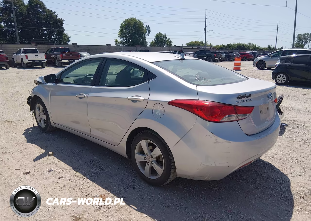 2012 Hyundai Elantra Gls (Ulsan Plant) VIN:KMHDH4AE5CU382577 - 3