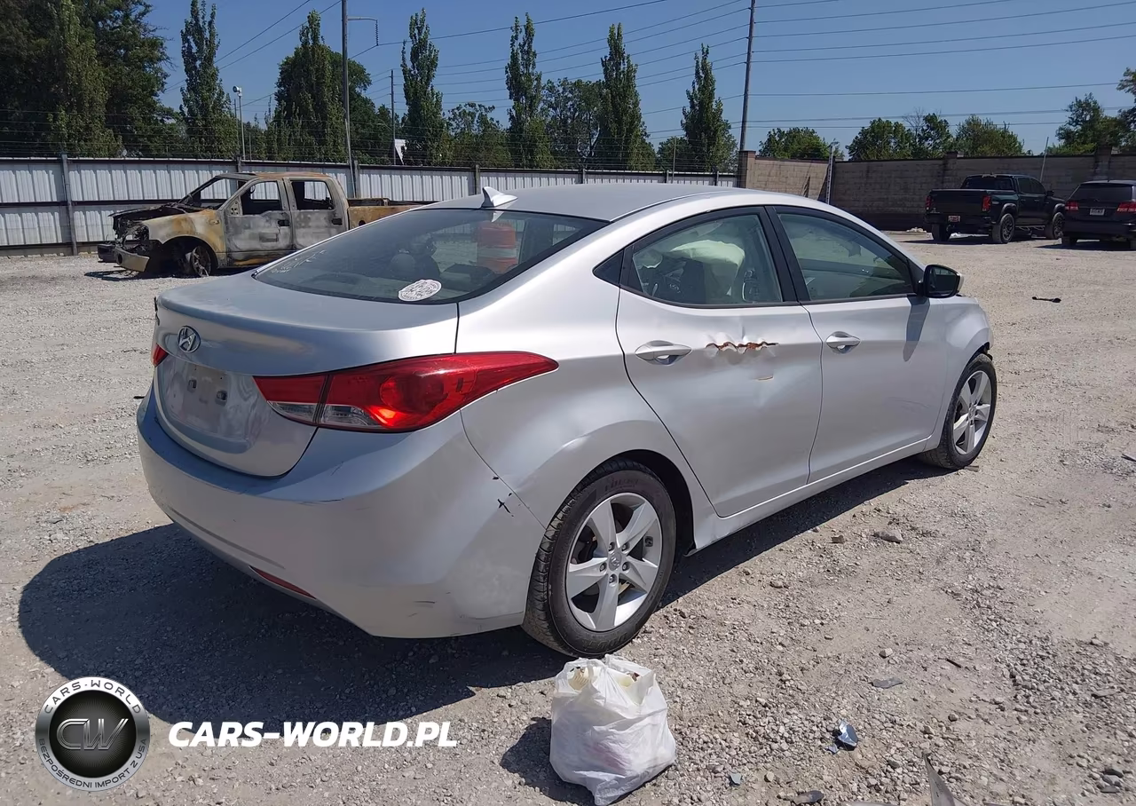 2012 Hyundai Elantra Gls (Ulsan Plant) VIN:KMHDH4AE5CU382577 - 4