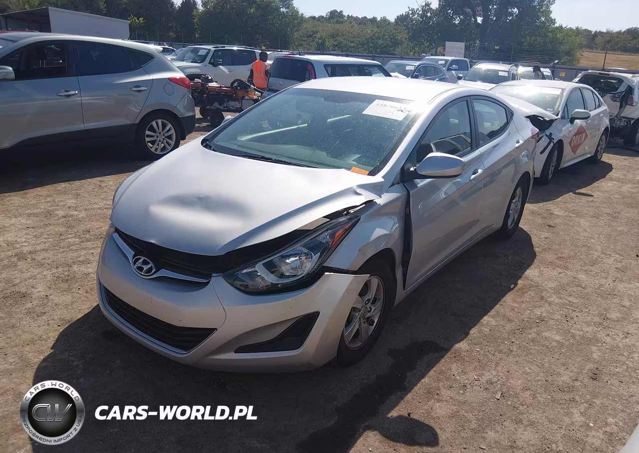 2015 Hyundai Elantra Se VIN:5NPDH4AE3FH652263 - 2