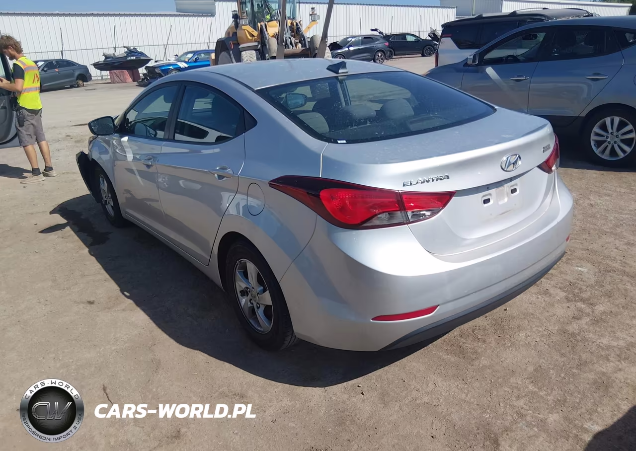 2015 Hyundai Elantra Se VIN:5NPDH4AE3FH652263 - 3