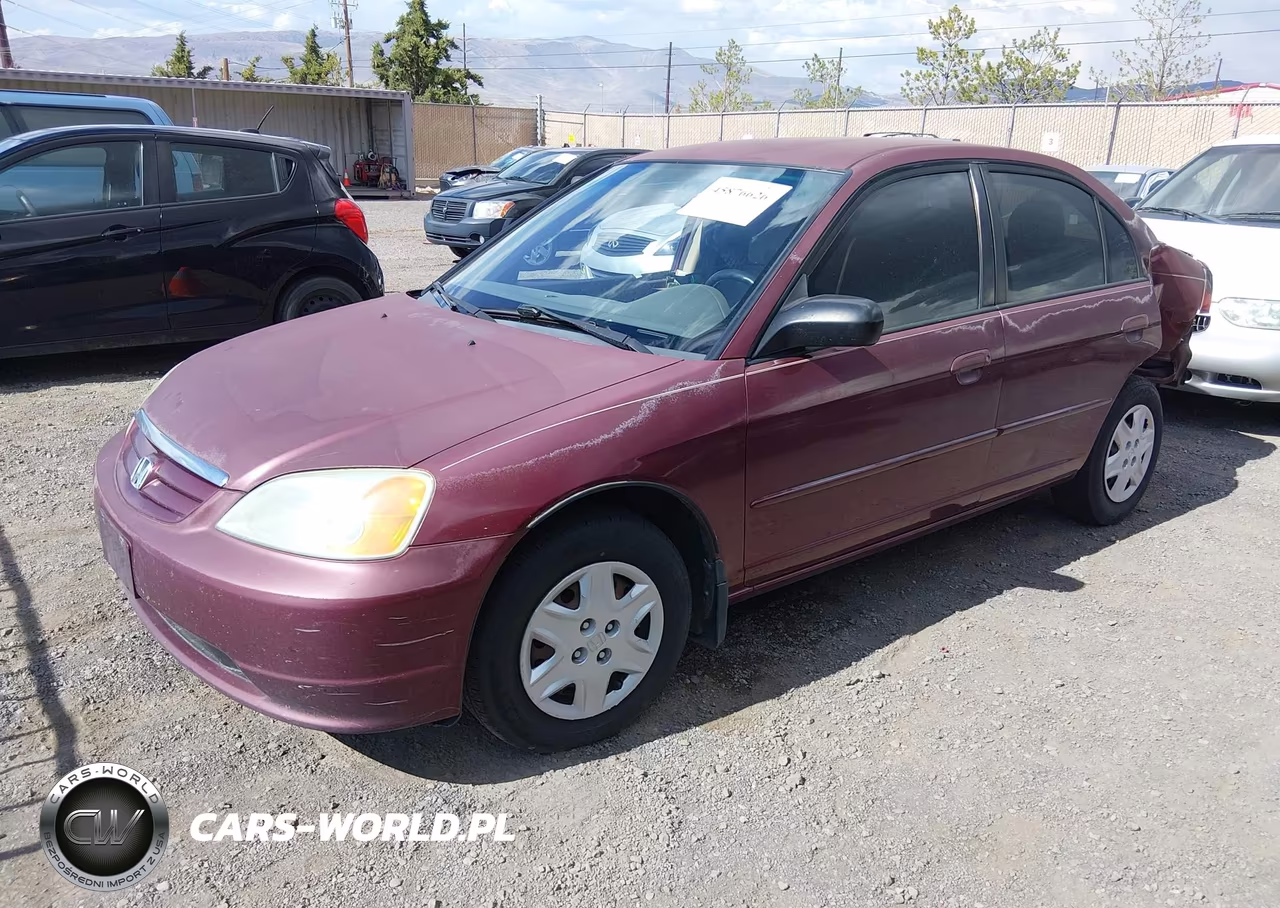 2003 Honda Civic Lx VIN:1HGES16583L014743 - 2