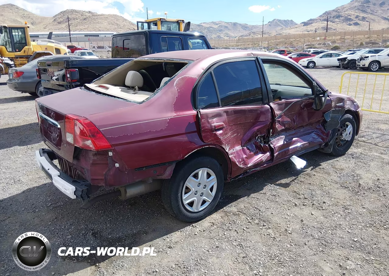 2003 Honda Civic Lx VIN:1HGES16583L014743 - 4