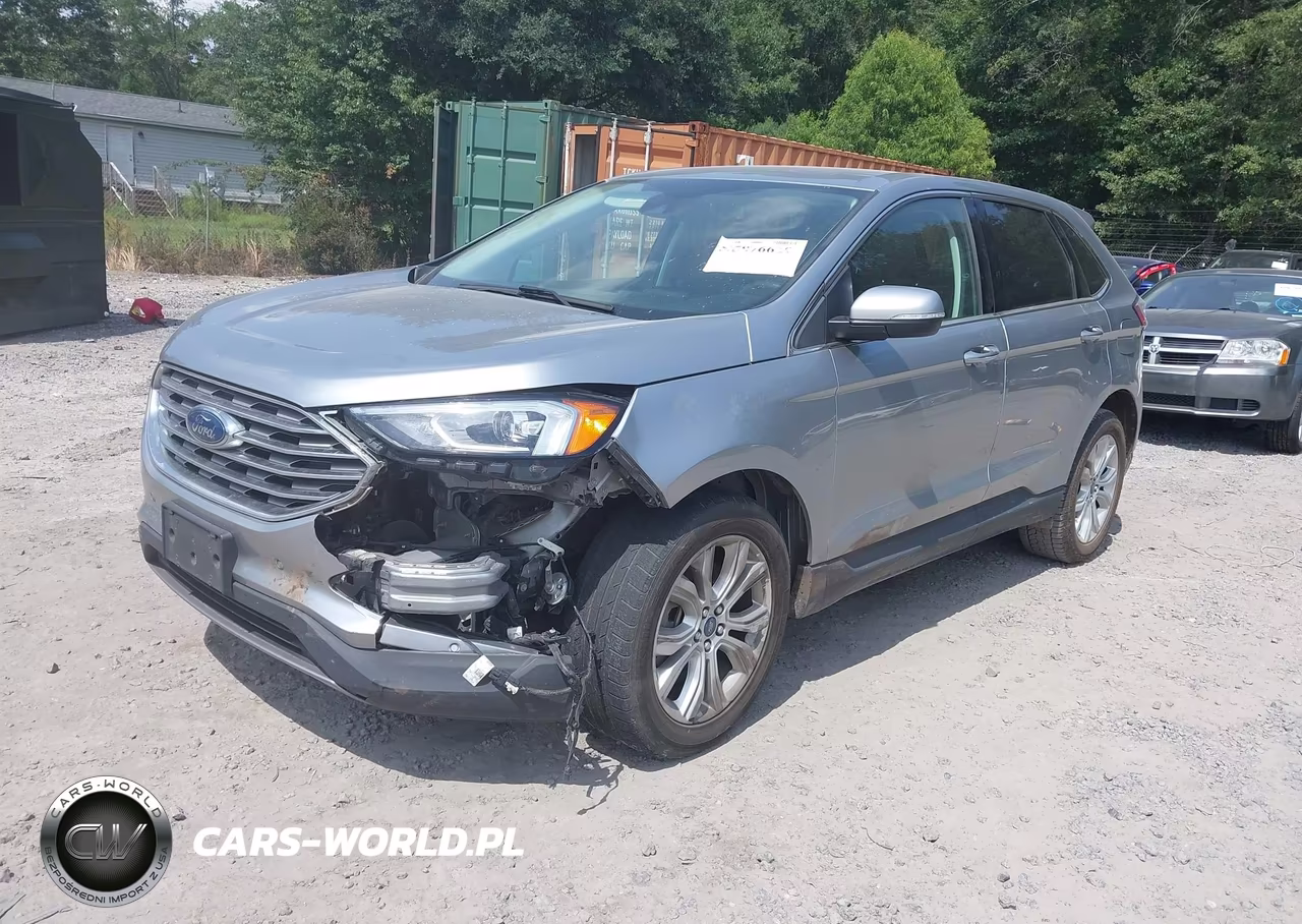 2021 Ford Edge Titanium VIN:2FMPK3K96MBA21621 - 2