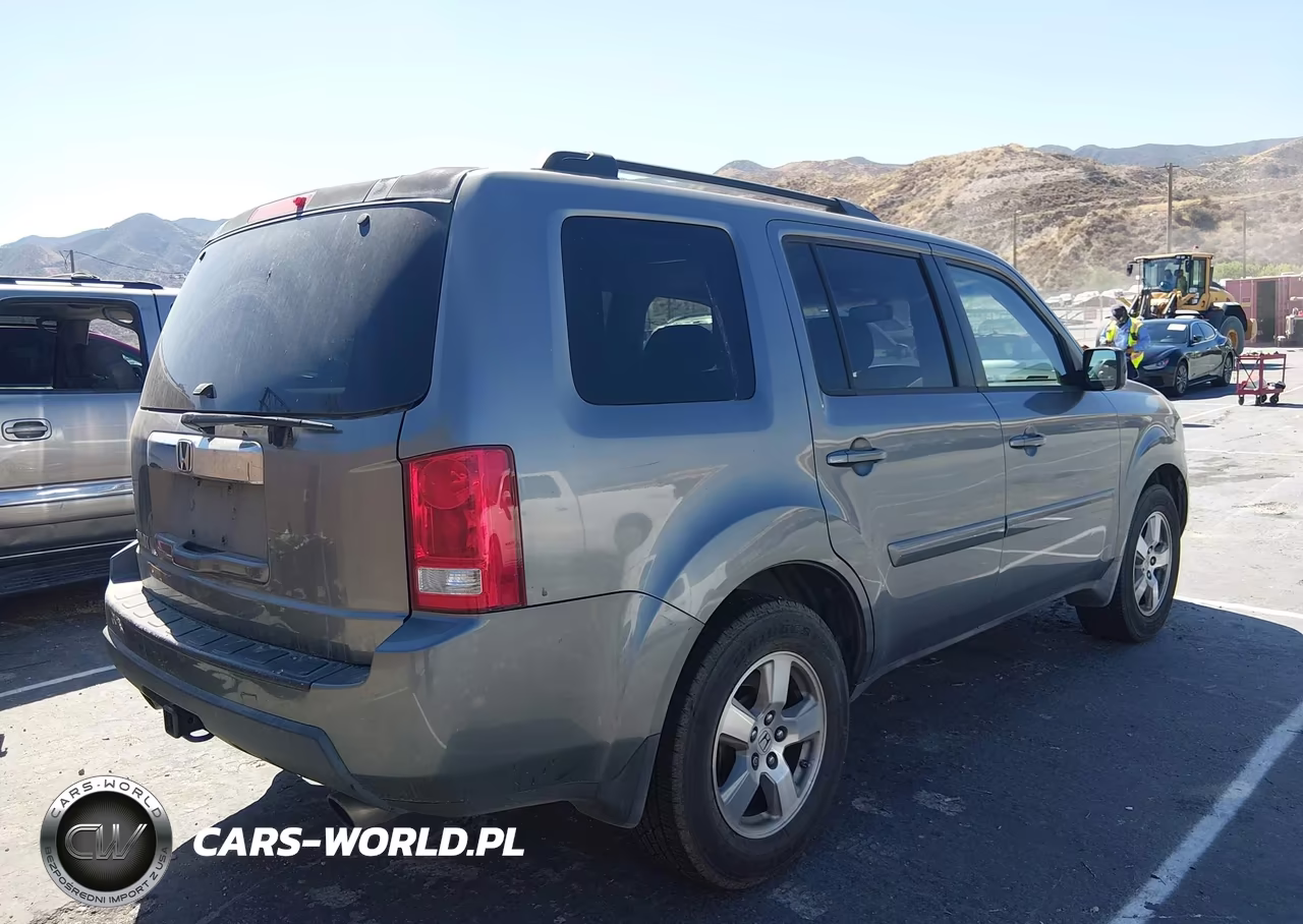 2009 Honda Pilot Exl VIN:5FNYF38569B013997 - 4