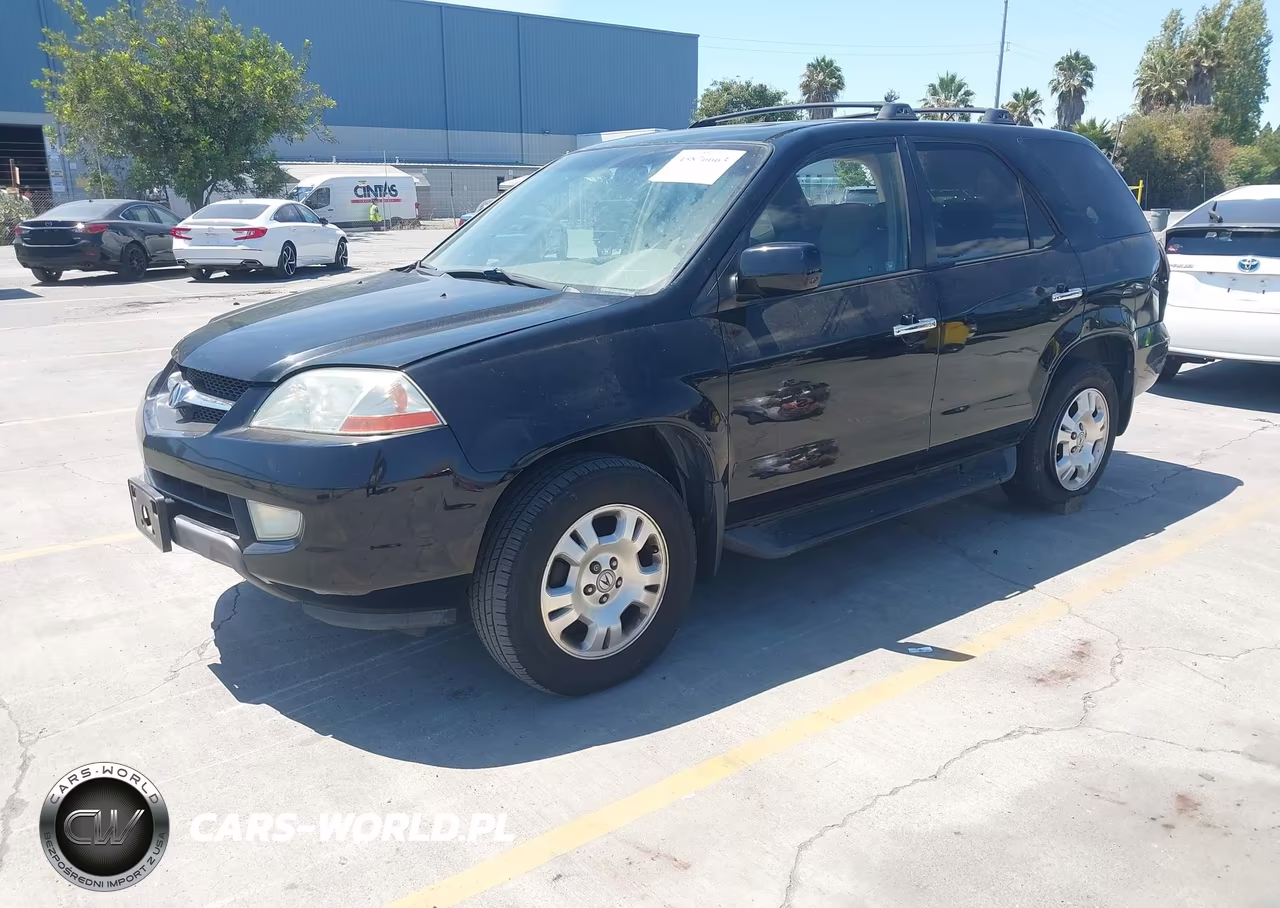 2002 Acura Mdx VIN:2HNYD18222H510782 - 2