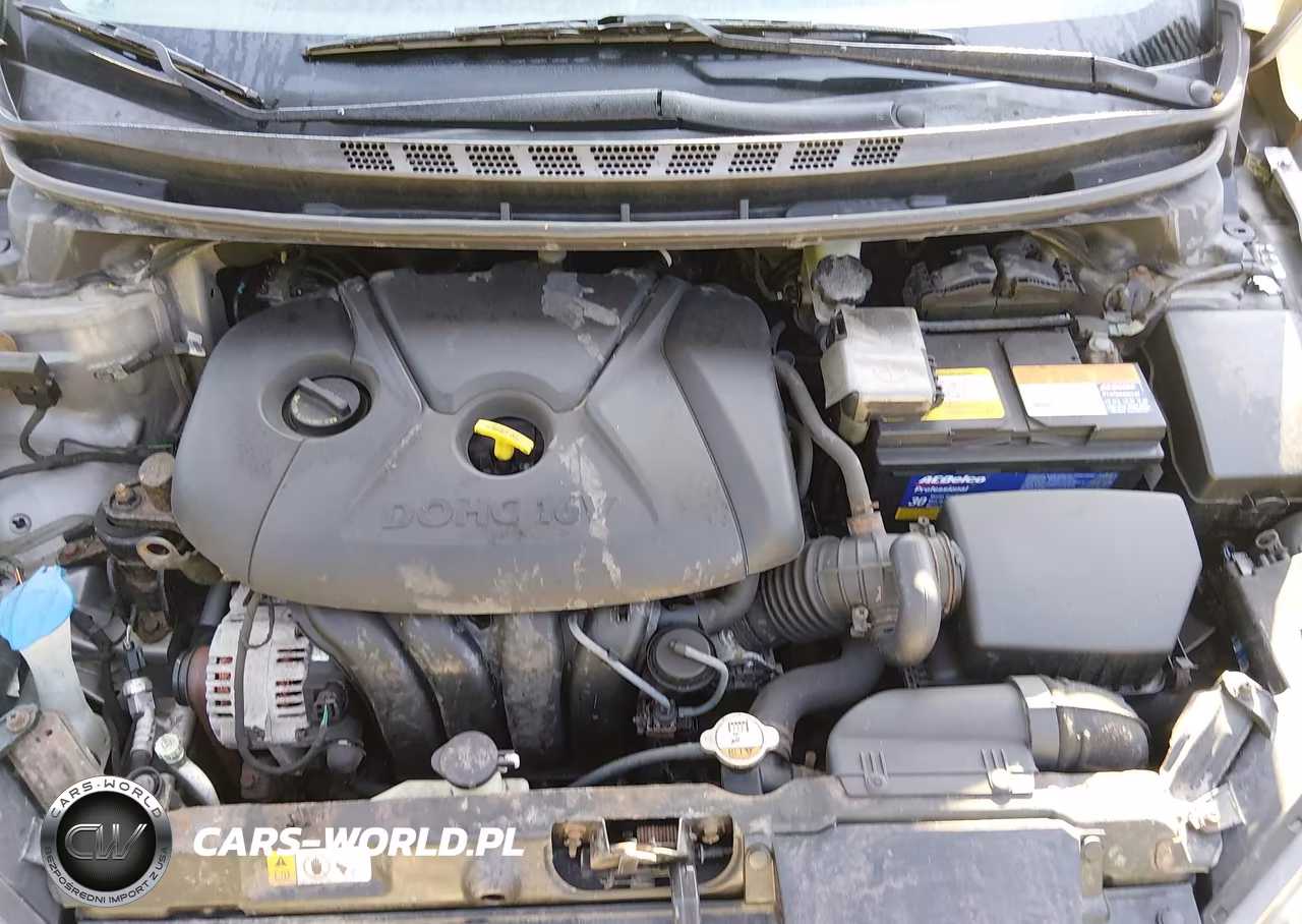 2014 Hyundai Elantra Se VIN:5NPDH4AE3EH520019 - 10