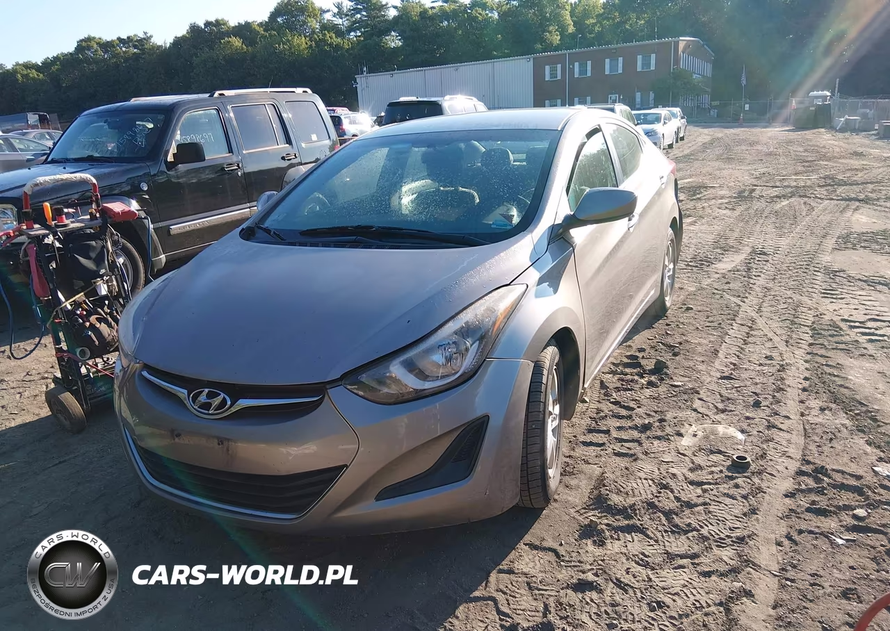 2014 Hyundai Elantra Se VIN:5NPDH4AE3EH520019 - 2