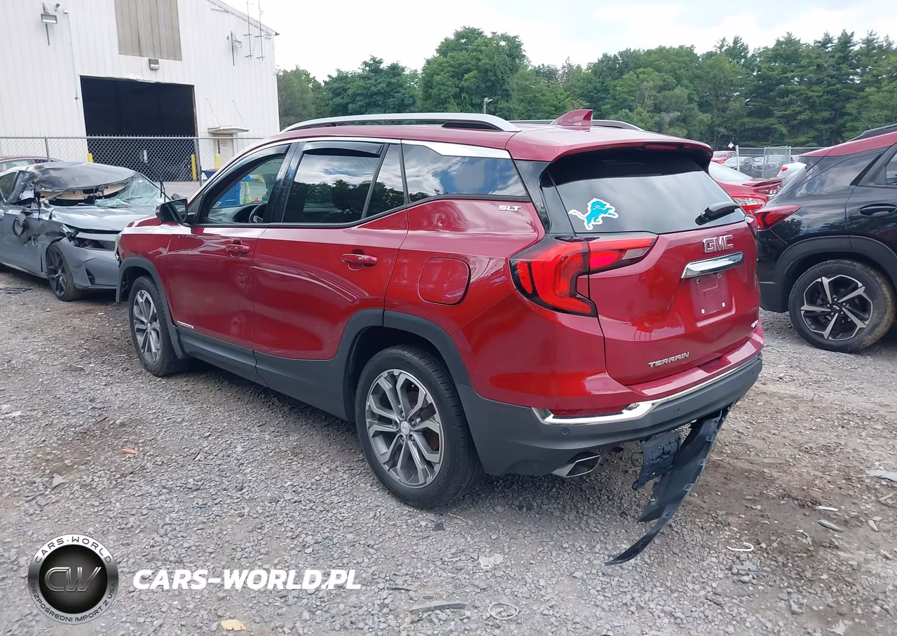 2018 GMC Terrain Slt VIN:3GKALPEX3JL144452 - 3