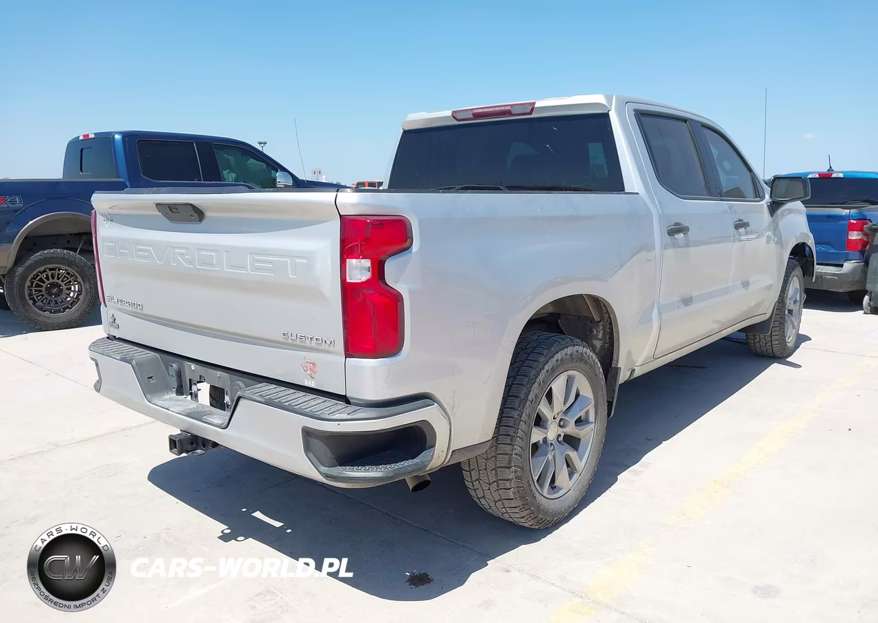 2020 Chevrolet Silverado 1500 2Wd Short Bed Custom VIN:3GCPWBEK2LG361958 - 4