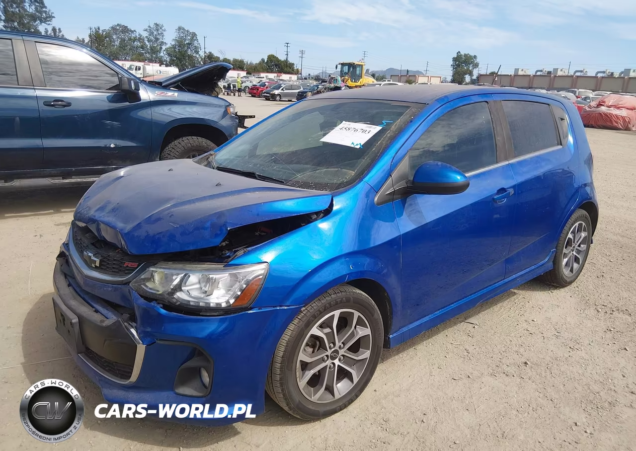 2020 Chevrolet Sonic Fwd Lt 5-Door VIN:1G1JD6SBXL4102468 - 2