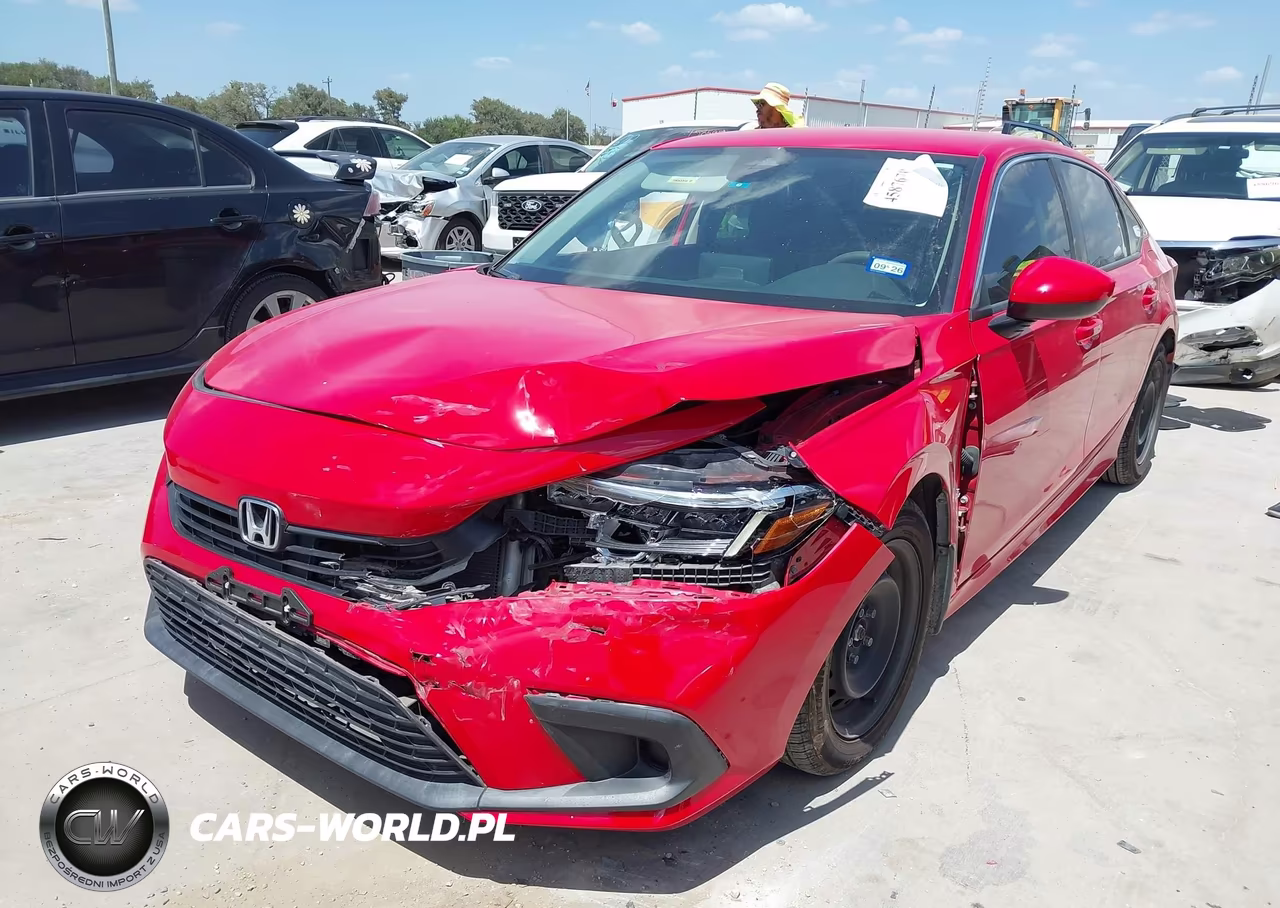 2022 Honda Civic Lx VIN:2HGFE2F22NH523346 - 2