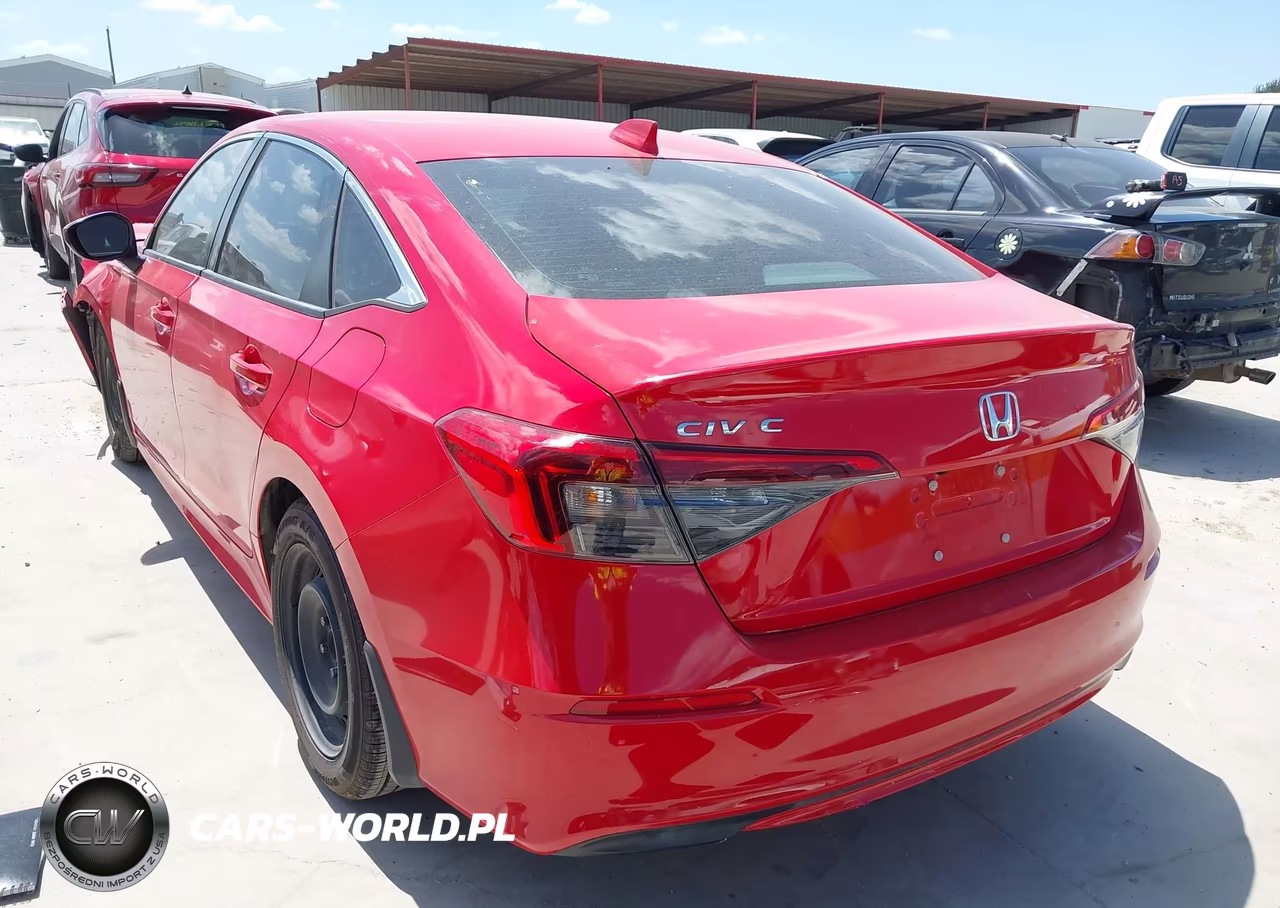 2022 Honda Civic Lx VIN:2HGFE2F22NH523346 - 3