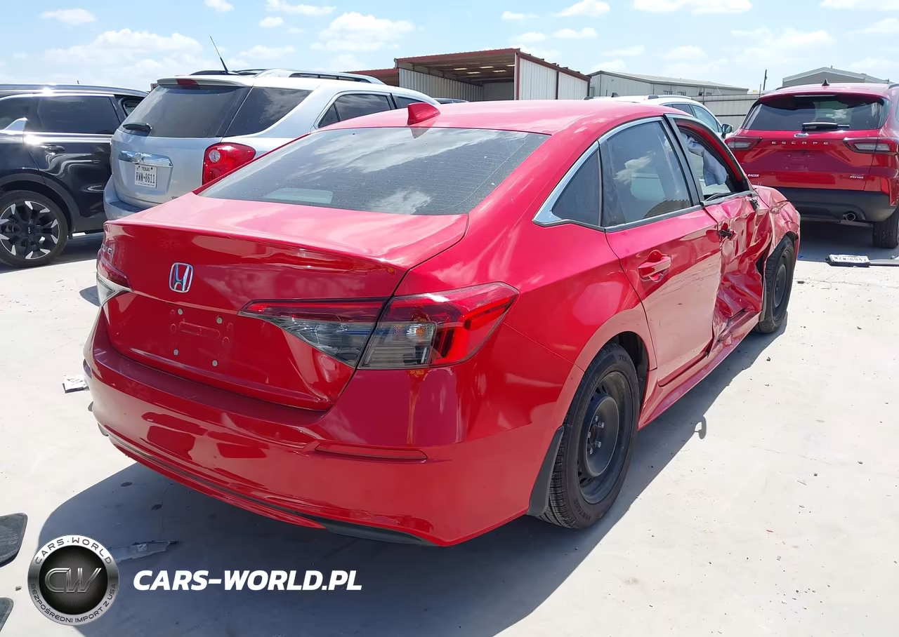 2022 Honda Civic Lx VIN:2HGFE2F22NH523346 - 4