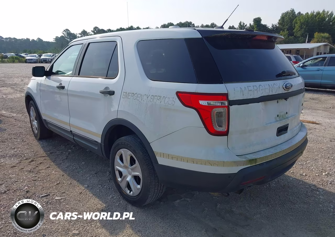 2014 Ford Utility Police Interceptor VIN:1FM5K8AR9EGB45396 - 3