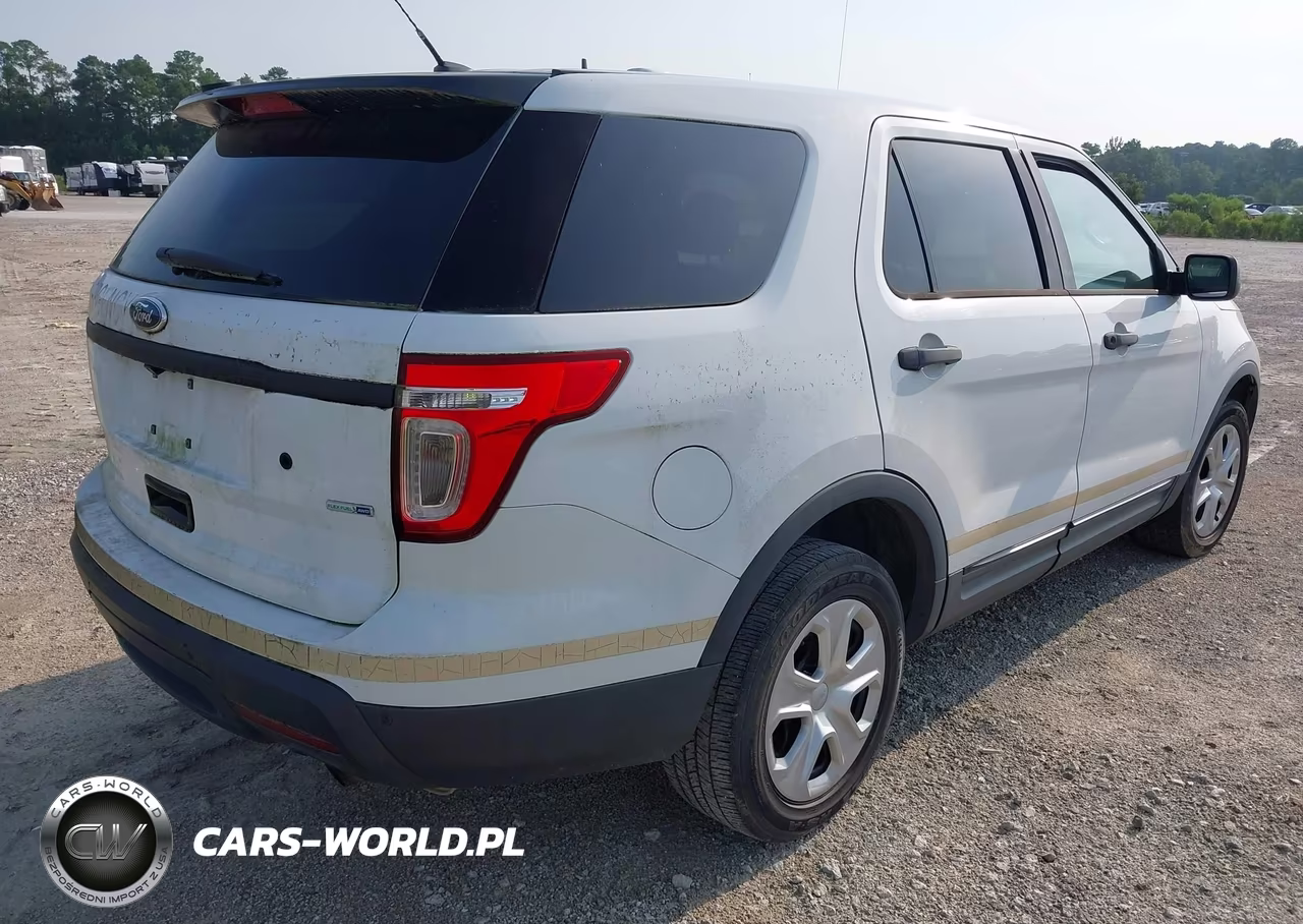2014 Ford Utility Police Interceptor VIN:1FM5K8AR9EGB45396 - 4