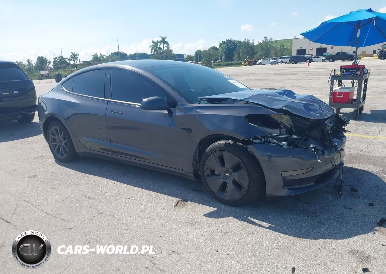 2022 Tesla Model 3 Rear-Wheel Drive VIN:5YJ3E1EA3NF341696 - 1