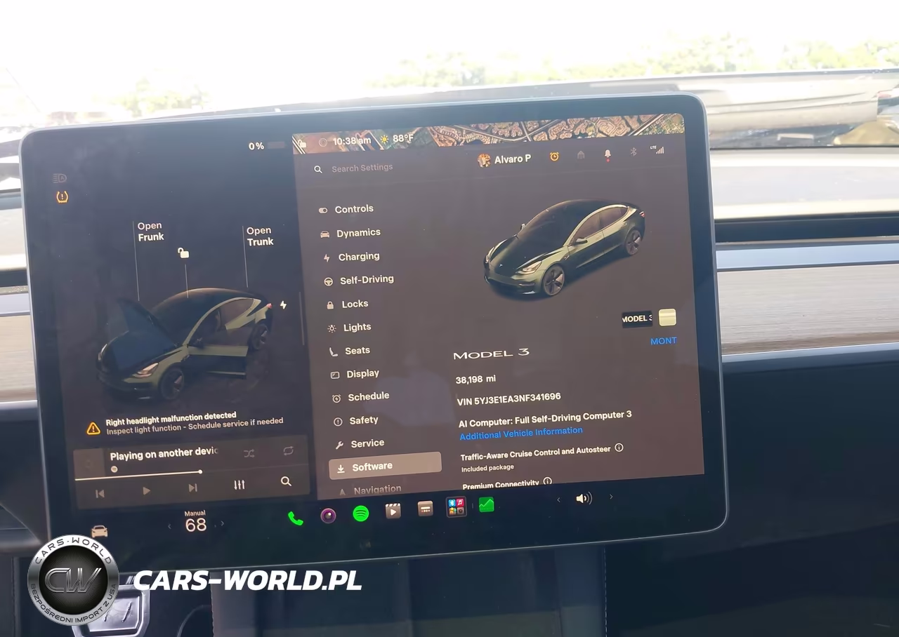 2022 Tesla Model 3 Rear-Wheel Drive VIN:5YJ3E1EA3NF341696 - 18