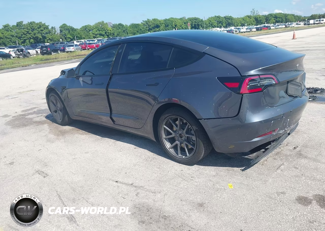 2022 Tesla Model 3 Rear-Wheel Drive VIN:5YJ3E1EA3NF341696 - 3