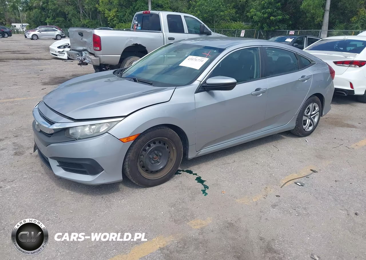 2016 Honda Civic Lx VIN:19XFC2F5XGE073717 - 2