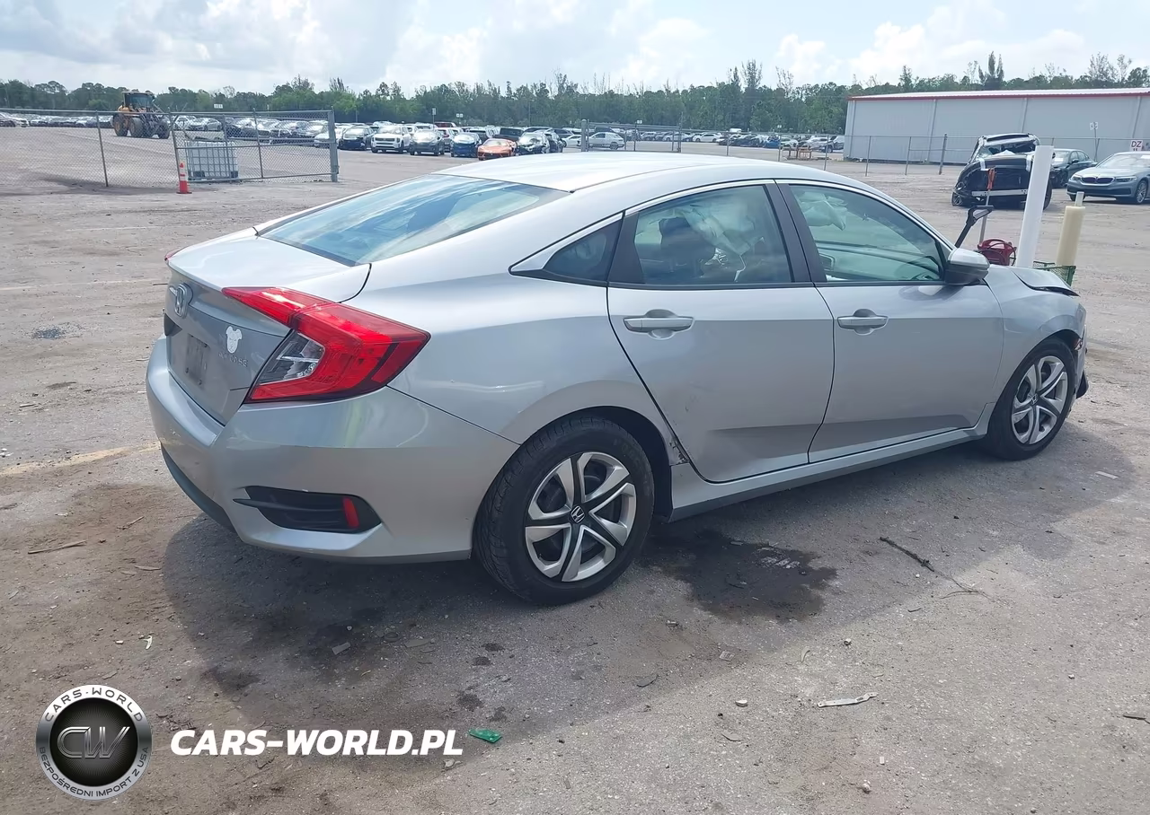 2016 Honda Civic Lx VIN:19XFC2F5XGE073717 - 4