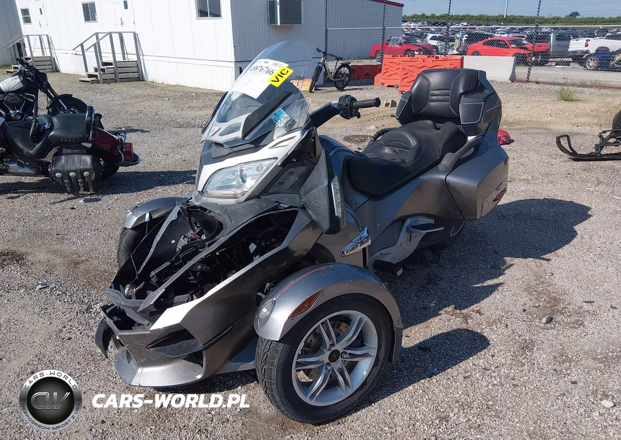2011 Can-Am Spyder Roadster Rts VIN:2BXJBWC12BV000491 - 2