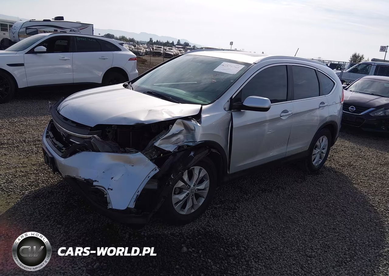 2013 Honda Cr-V Ex-L VIN:2HKRM4H76DH674327 - 2