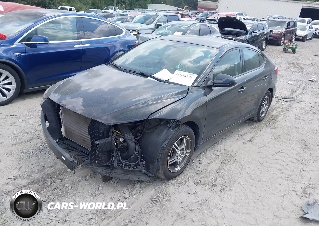 2018 Hyundai Elantra Se VIN:KMHD74LF6JU598637 - 2
