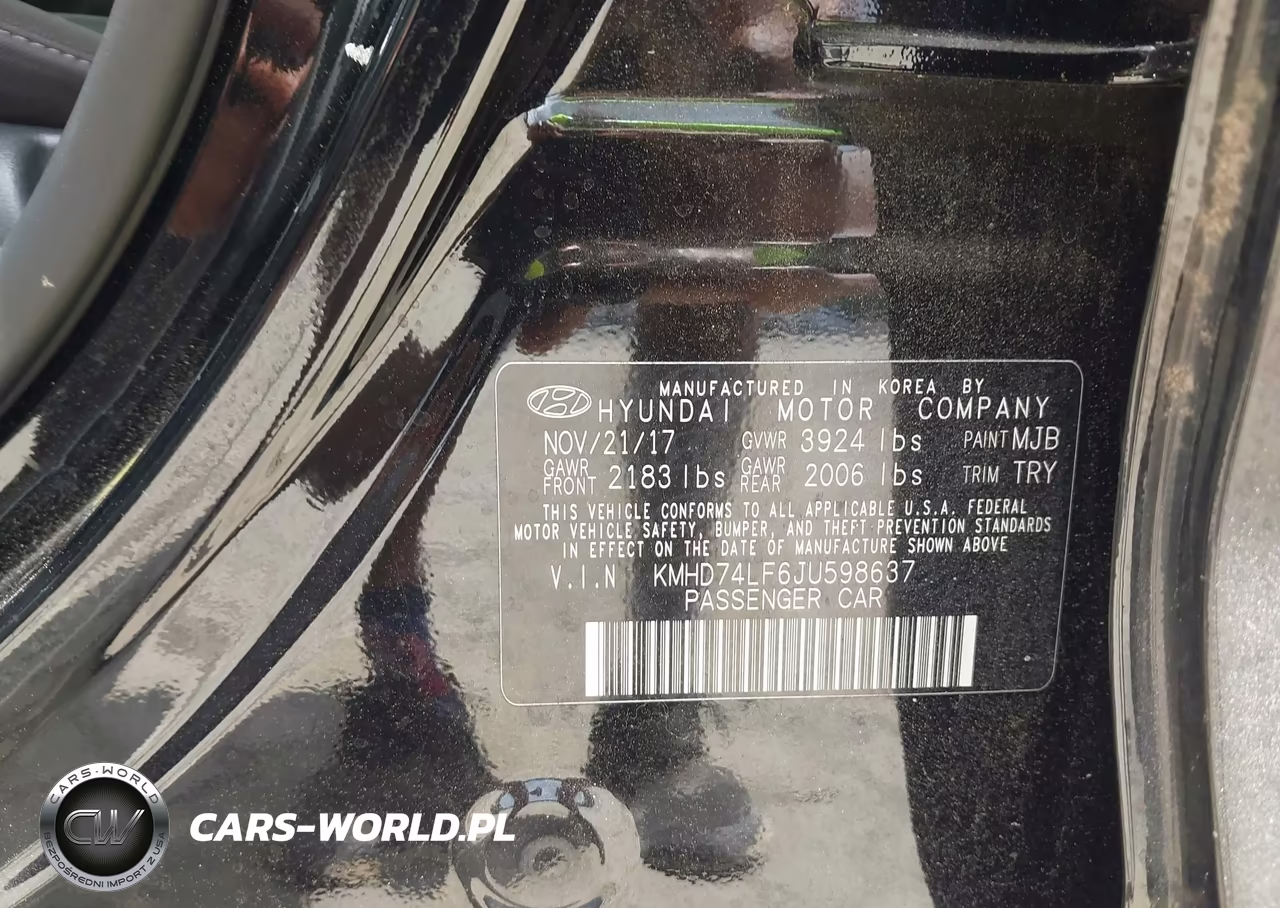 2018 Hyundai Elantra Se VIN:KMHD74LF6JU598637 - 9