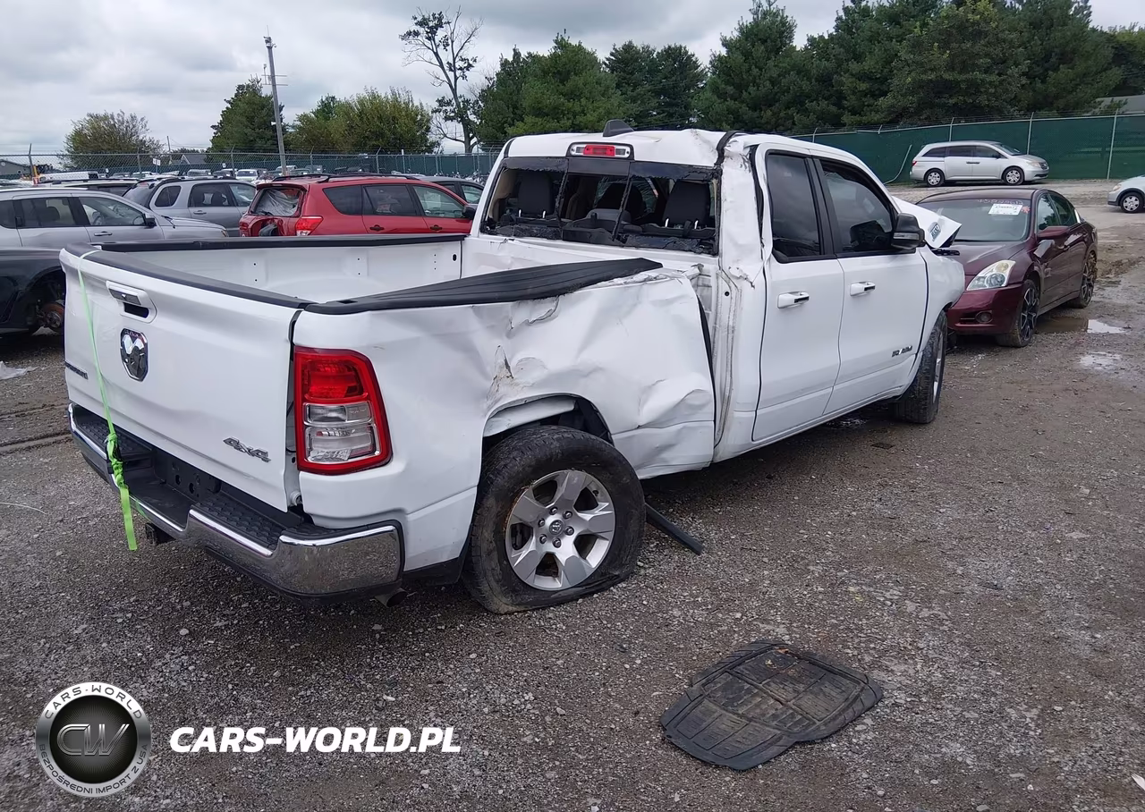 2019 Ram 1500 Big Horn-Lone Star 4X4 6'4 Box VIN:1C6RRFBG6KN804973 - 4