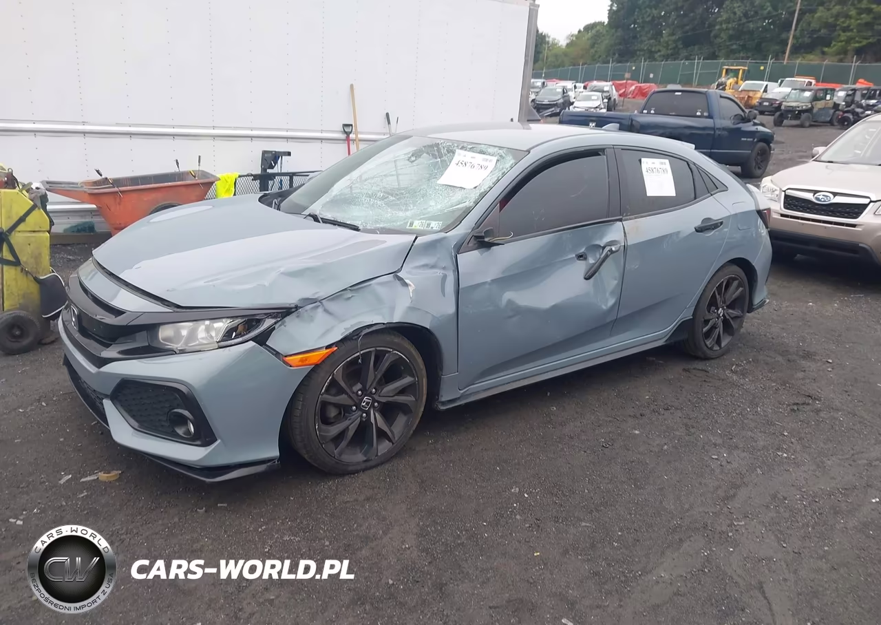 2017 Honda Civic Sport VIN:SHHFK7H40HU425735 - 2