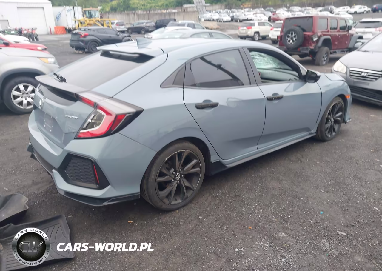 2017 Honda Civic Sport VIN:SHHFK7H40HU425735 - 4