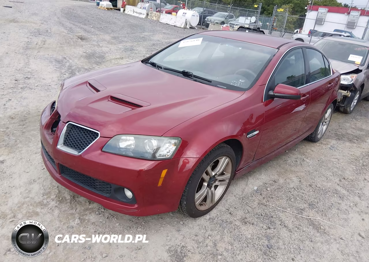2009 Pontiac G8 VIN:6G2ER57729L160282 - 2