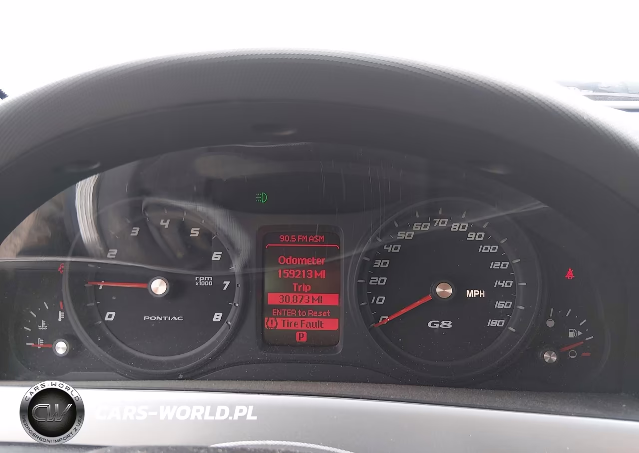 2009 Pontiac G8 VIN:6G2ER57729L160282 - 7