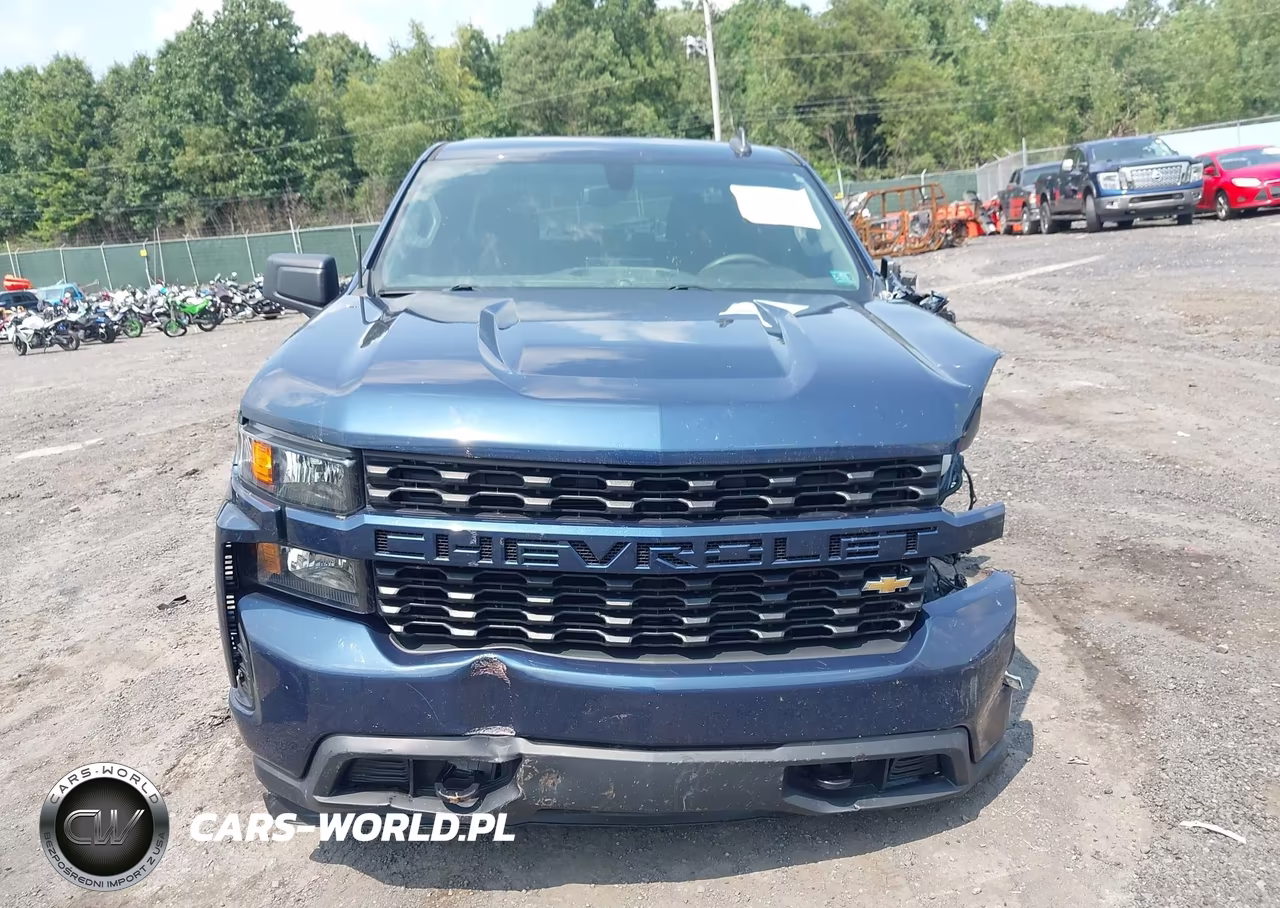 2021 Chevrolet Silverado 1500 4Wd Short Bed Custom VIN:1GCPYBEK4MZ234138 - 12