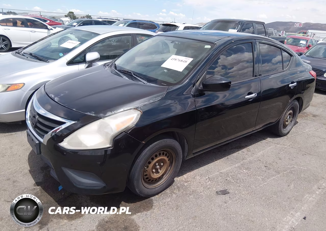 2016 Nissan Versa 1.6 S-1.6 S+-1.6 Sl-1.6 Sv VIN:3N1CN7AP7GL896459 - 2