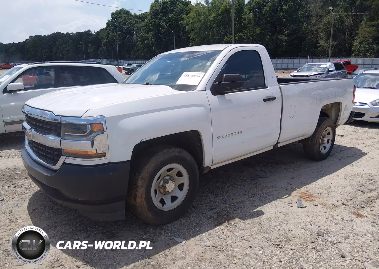 2016 Chevrolet Silverado 1500 Work Truck VIN:1GCNCNEH8GZ291006 - 2