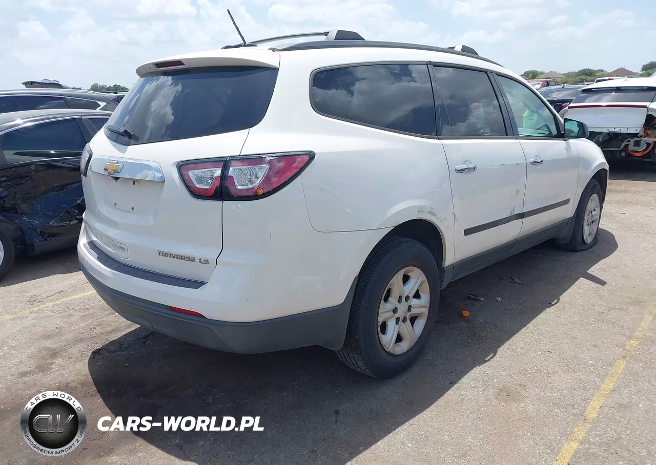 2014 Chevrolet Traverse Ls VIN:1GNKRFED3EJ349434 - 4