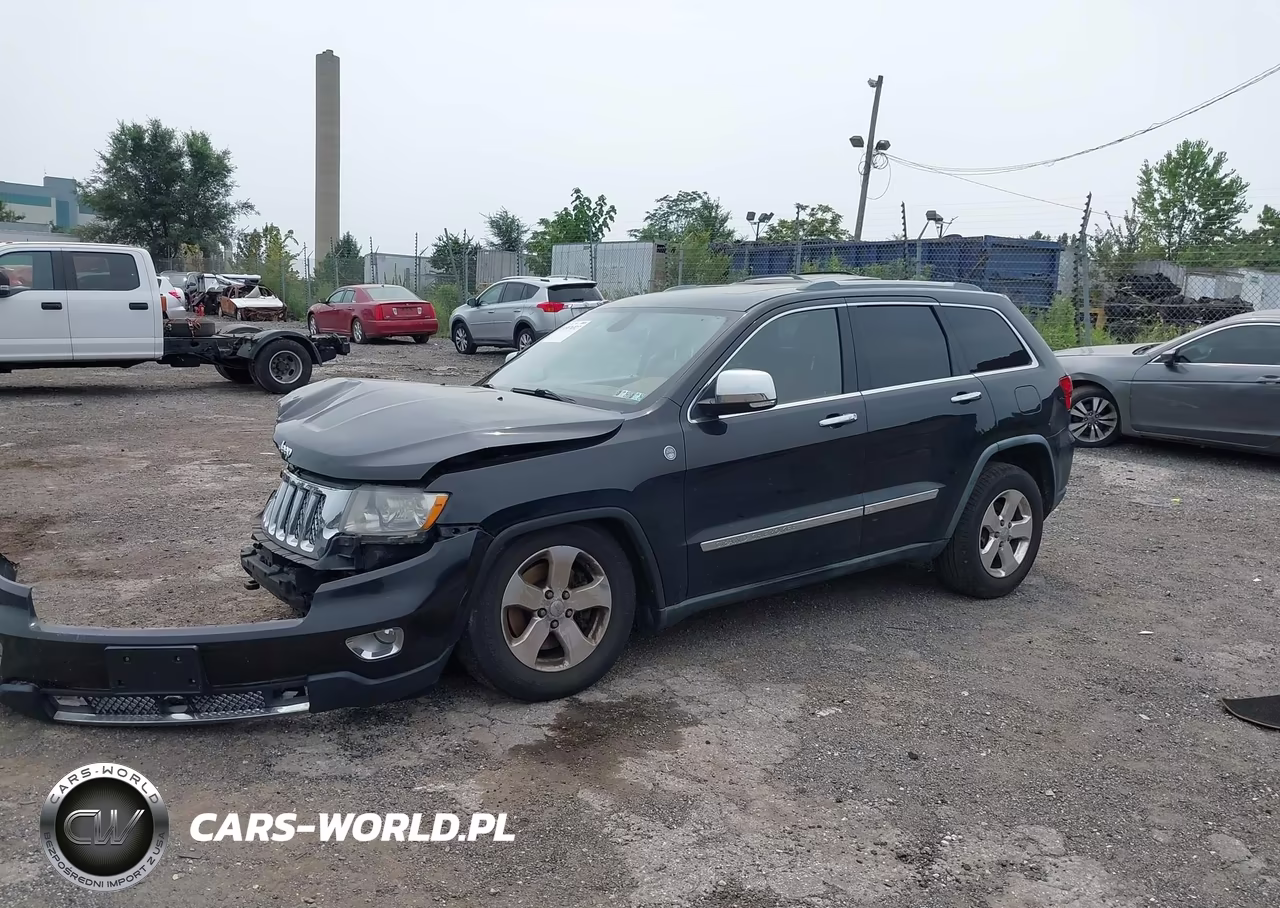2011 Jeep Grand Cherokee Overland VIN:1J4RR6GT0BC625235 - 2