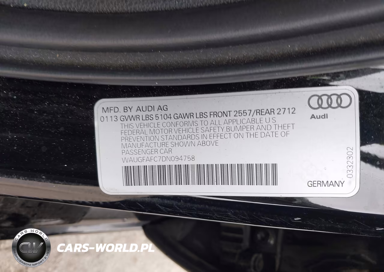 2013 Audi A6 2.0T Premium VIN:WAUGFAFC7DN094758 - 9