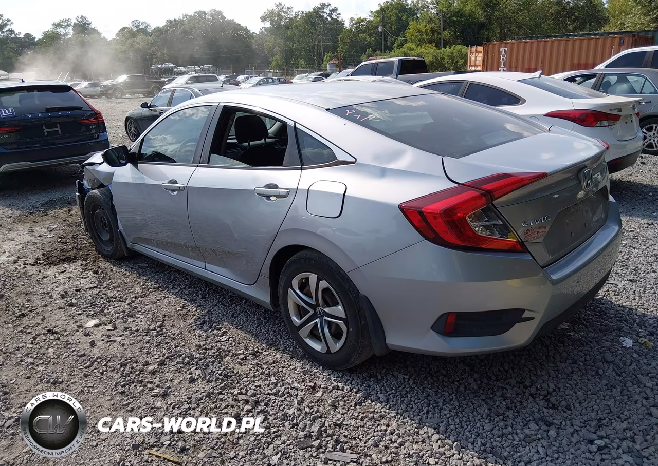 2018 Honda Civic Lx VIN:2HGFC2F51JH541153 - 3