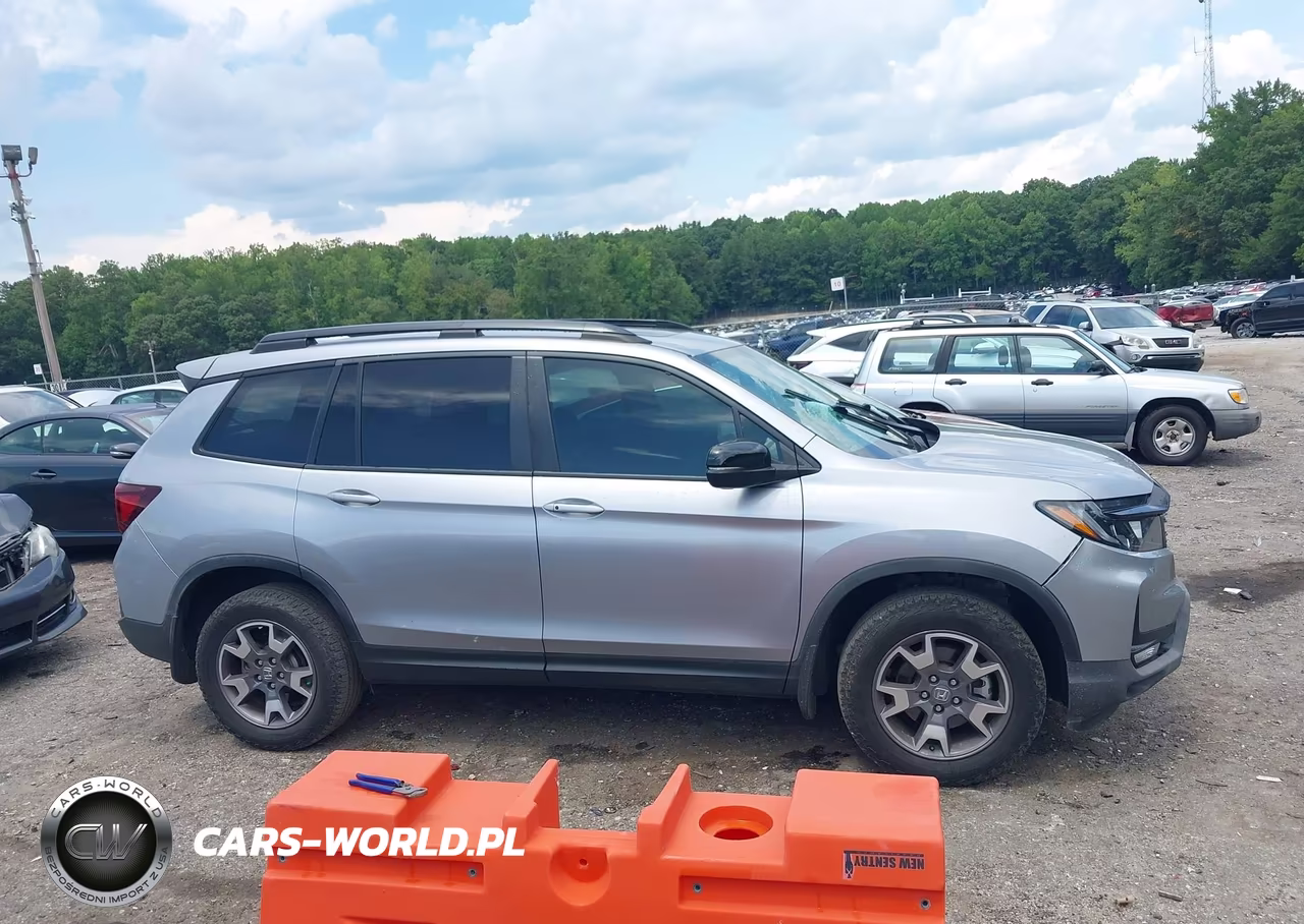 2022 Honda Passport Awd Trailsport VIN:5FNYF8H66NB023719 - 13