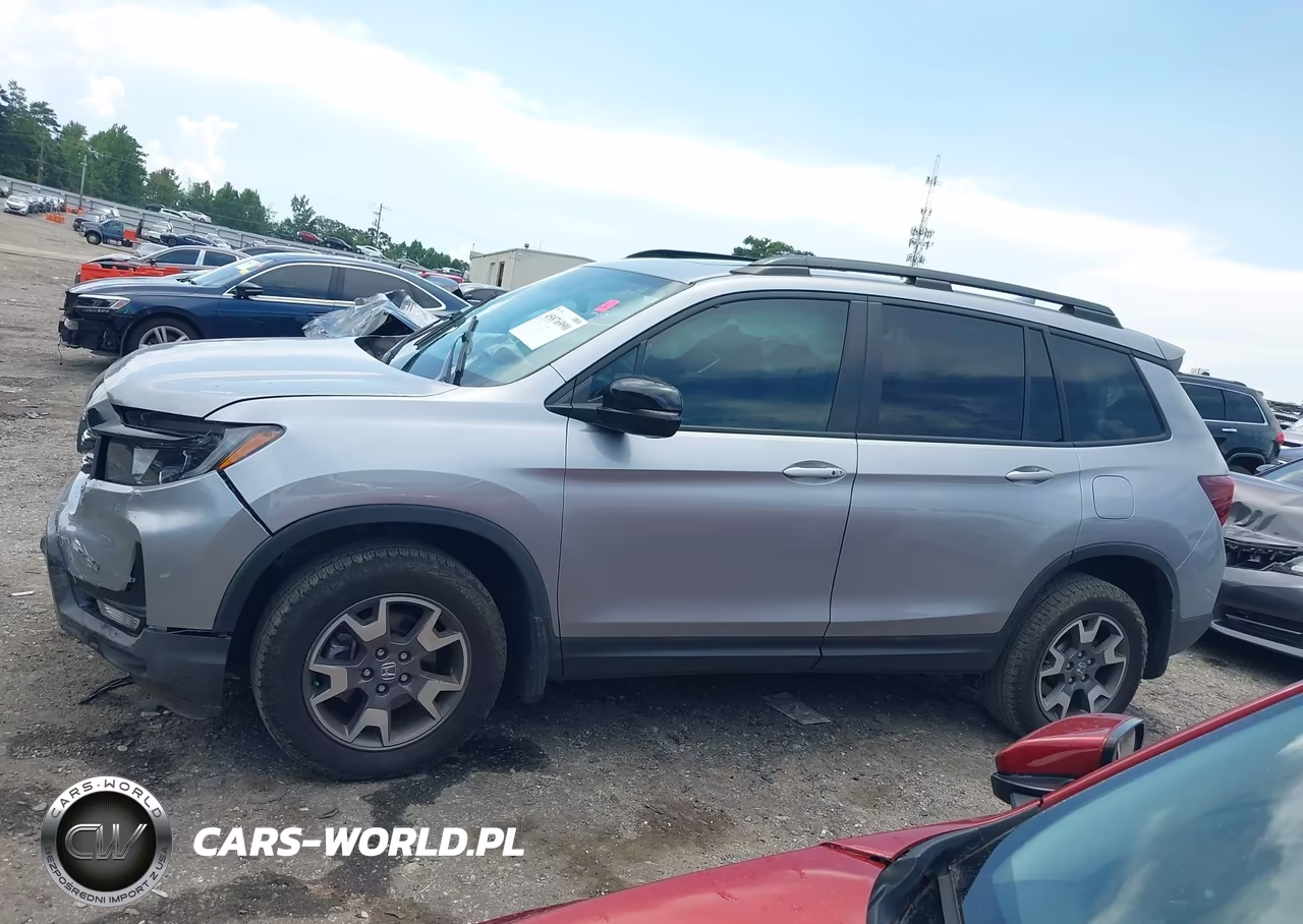 2022 Honda Passport Awd Trailsport VIN:5FNYF8H66NB023719 - 14